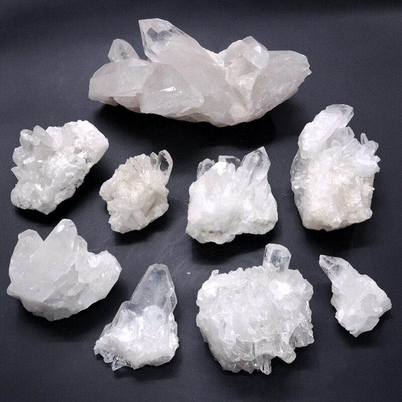 5.14kg Clear Quartz Cluster Parcels N2189 3 Clear Quartz Cluster Parcels N2189 | Crystal Factory