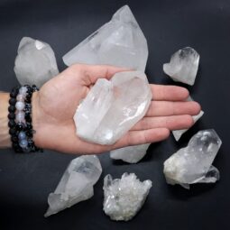 5.21kg Clear Quartz Cluster Parcels N2190 5 Clear Quartz Cluster Parcels N2190 | Crystal Factory