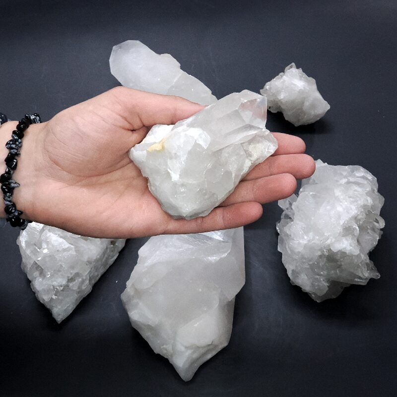 5.17kg Clear Quartz Cluster Parcels N2191 4 Clear Quartz Cluster Parcels N2191 | Crystal Factory