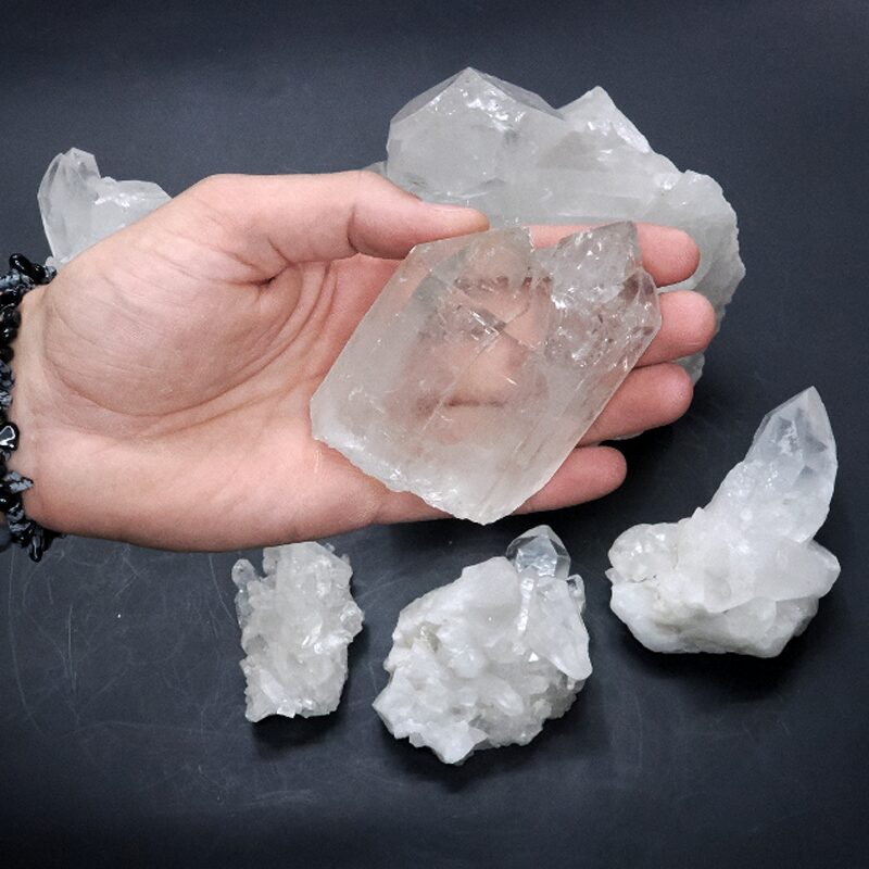 5.18kg Clear Quartz Cluster Parcels N2193 4 Clear Quartz Cluster Parcels N2193 | Crystal Factory
