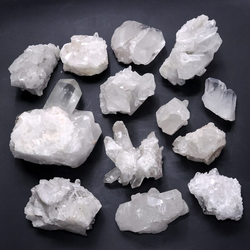 5.57kg Clear Quartz Cluster Parcels N2195 3 Clear Quartz Cluster Parcels N2195 | Crystal Factory