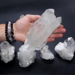 4.8kg Clear Quartz Cluster Parcels N2196 5 Clear Quartz Cluster Parcels N2196 | Crystal Factory