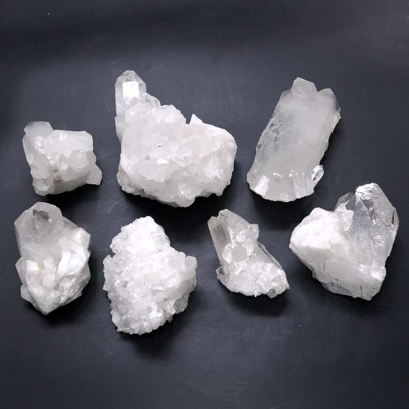 4.8kg Clear Quartz Cluster Parcels N2196 3 Clear Quartz Cluster Parcels N2196 | Crystal Factory
