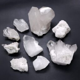 Clear Quartz Cluster Parcels N2197 | Crystal Factory