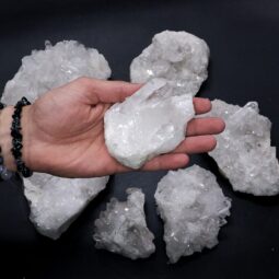 5.1kg Clear Quartz Cluster Parcels N2199 5 Clear Quartz Cluster Parcels N2199 | Crystal Factory