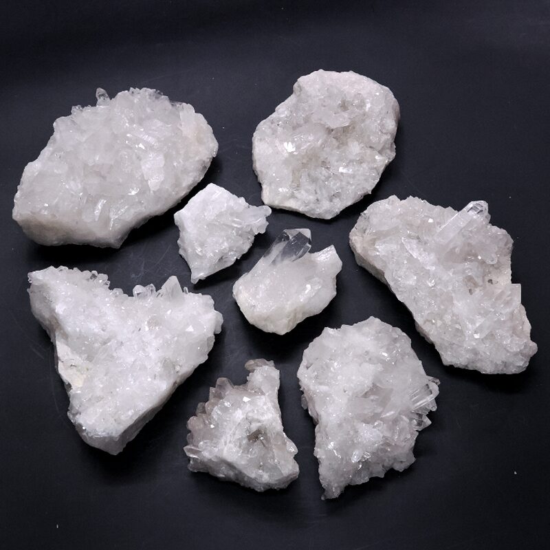 5.1kg Clear Quartz Cluster Parcels N2199 3 Clear Quartz Cluster Parcels N2199 | Crystal Factory