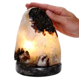 3.90kg Brazilian River Agate Lamp with LED Bulb N2209 5 Brazilian River Agate Lamp with LED Bulb N2209 | Crystal Factory