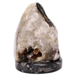 Brazilian River Agate Lamp with LED Bulb N2209 | Crystal Factory