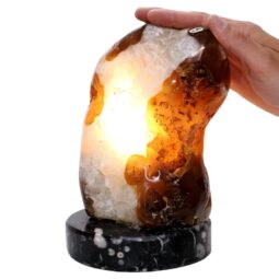 4.40kg Brazilian River Agate Lamp with LED Bulb N2214 5 Brazilian River Agate Lamp with LED Bulb N2214 | Crystal Factory