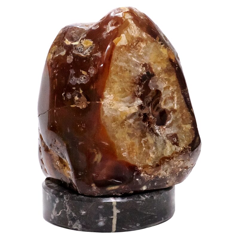 3.0kg Brazilian River Agate Lamp with LED Bulb N2216 3 Brazilian River Agate Lamp with LED Bulb N2216 | Crystal Factory