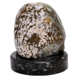 Brazilian River Agate Lamp with LED Bulb N2217 | Crystal Factory