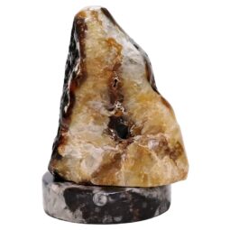 Brazilian River Agate Lamp with LED Bulb N2220 | Crystal Factory