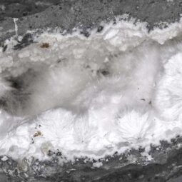 0.76kg Natural Okenite Crystal Geode Specimen DV379 8 Natural Okenite Crystal Geode Specimen DK379 | Crystal Factory