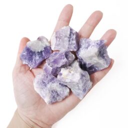 1kg Chevron Amethyst Rough Parcel | Crystal Factory