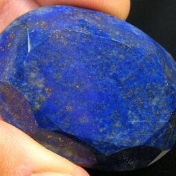 Lapis Lazuli Oval Faceted Stone W27 | Crystal Factory