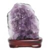 3.40kg Amethyst Lamp on Wooden Base - Purple LED Bulb DB772 2 Amethyst Lamp on Wooden Base – Purple LED Bulb DB772 | Crystal Factory