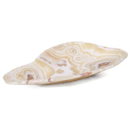 Banded Onyx Freeform Bowl L499 | Crystal Factory