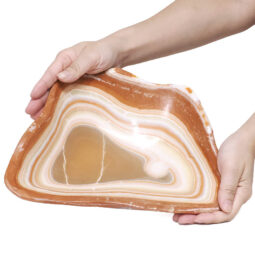 Banded Onyx Freeform Bowl L501 | Crystal Factory