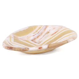 Banded Onyx Freeform Bowl L502 | Crystal Factory