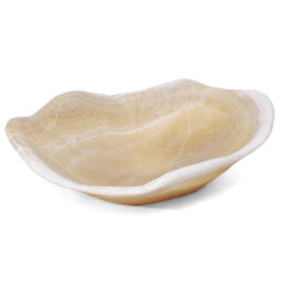 Banded Onyx Freeform Bowl L503 | Crystal Factory