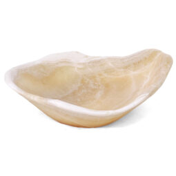 Banded Onyx Freeform Bowl L503 | Crystal Factory
