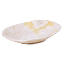 Banded Onyx Freeform Bowl L504 | Crystal Factory