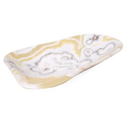 Banded Onyx Freeform Bowl V38 | Crystal Factory