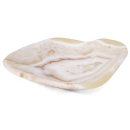 Banded Onyx Freeform Bowl V40 | Crystal Factory
