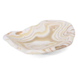 Banded Onyx Freeform Bowl V41 | Crystal Factory