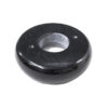 Black Round Marble Base (Lamp Component) | Crystal Factory
