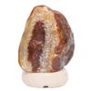 Crystal Quartz River Agate Lamp - White LED Bulb S1535 | Crystal Factory