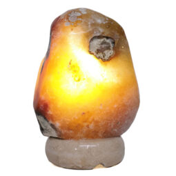 Crystal Quartz River Agate Lamp - White LED Bulb S1536 | Crystal Factory