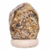 Crystal Quartz River Agate Lamp - White LED Bulb S1542 | Crystal Factory