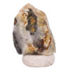Crystal Quartz River Agate Lamp - White LED Bulb S1555 | Crystal Factory