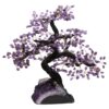 Amethyst Gemstone Bonsai Tree on Amethyst Cluster 108 Branches DS3079 | Crystal Factory
