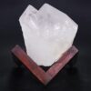 Clear Quartz Cluster on Timber Stand 12cm J2175 | Crystal Factory