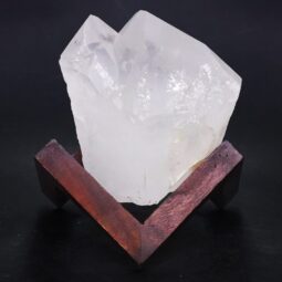 Clear Quartz Cluster on Timber Stand 12cm J2175 | Crystal Factory