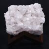 4.2kg Clear Quartz Cluster on Timber Stand 12cm J2180 1 Clear Quartz Cluster on Timber Stand 12cm J2180 | Crystal Factory