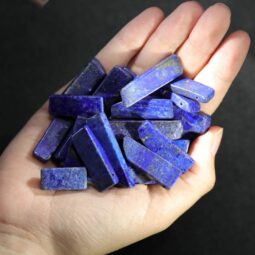 Lapis Lazuli Bead Stones Parcel 34 Pieces W36 | Crystal Factory