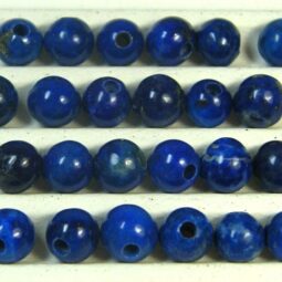 Lapis Lazuli Beads Parcel 24 Pieces W34 | Crystal Factory