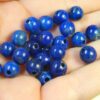 Lapis Lazuli Beads Parcel 24 Pieces W34 | Crystal Factory