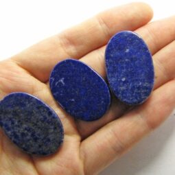 Lapis Lazuli Cabochon Stones 3 Pieces Parcel W31 | Crystal Factory