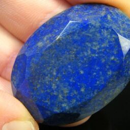 Lapis Lazuli Oval Faceted Stone W29 | Crystal Factory
