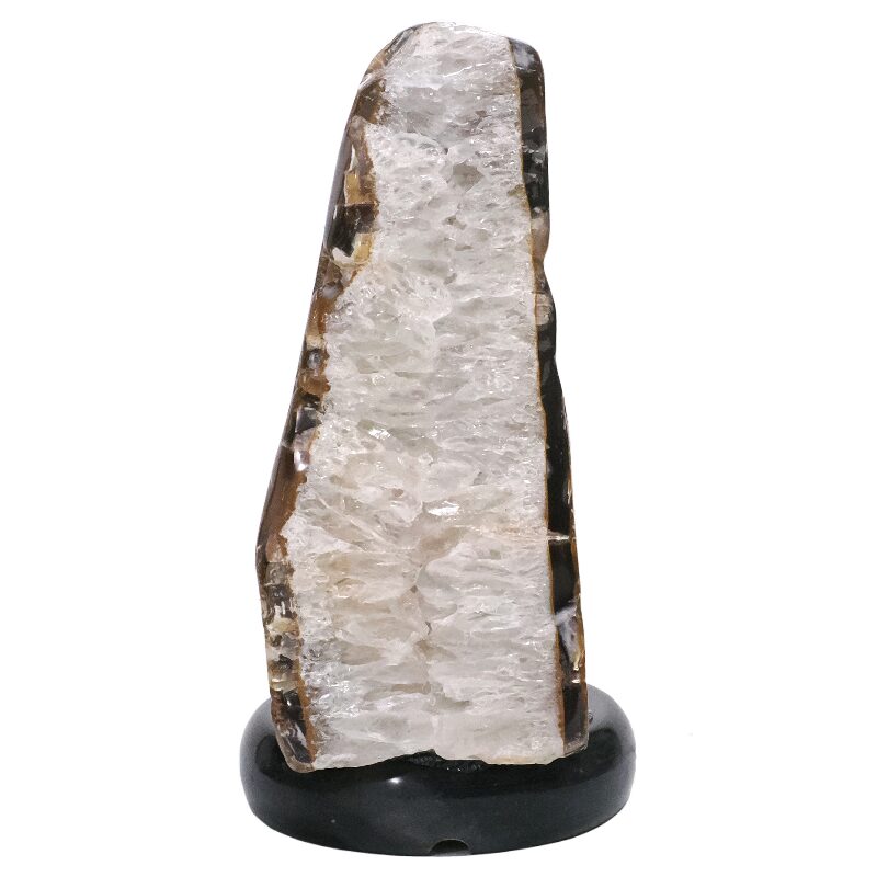 5.2kg Crystal Quartz River Agate Lamp White LED N2236 3 2.3kg Crystal Quartz River Agate Lamp N2236 | Crystal Factory