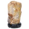 Golden Fire River Agate Lamp White LED N2249 | Crystal Factory