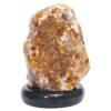 Golden Fire River Agate Lamp White LED N2251 | Crystal Factory