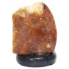 Golden Fire River Agate Lamp White LED N2252 | Crystal Factory