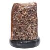 Golden Fire River Agate Lamp White LED N2255 | Crystal Factory