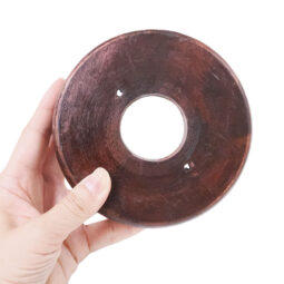 Round Timber Base (Lamp Component) - Large | Crystal Factory