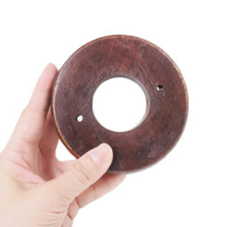 Round Timber Base (Lamp Component) - Small | Crystal Factory
